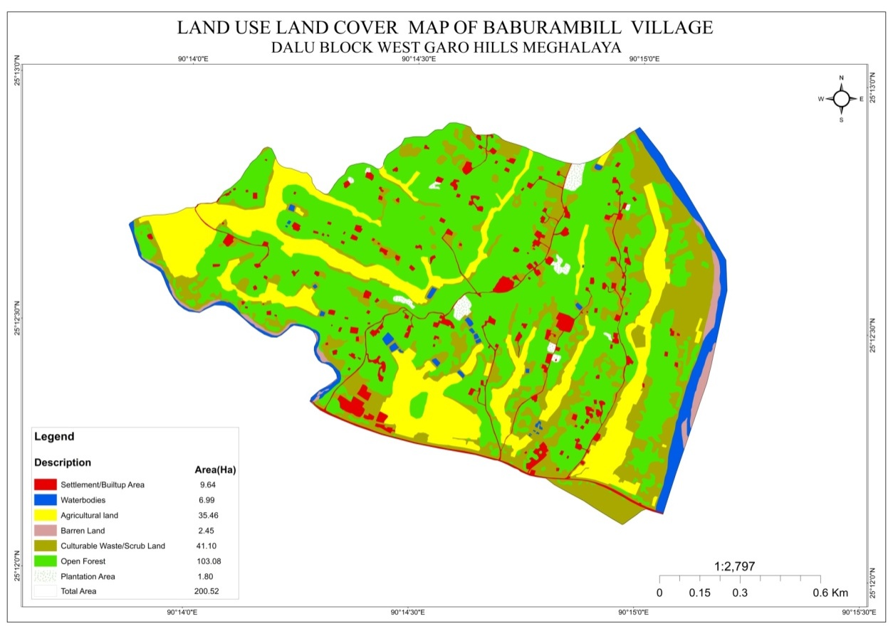 C:\Users\Acer\Desktop\WGH Team Activities\2020\40 CNRMP Villages\Simchi LULC_WGH\New BABURAMBILL LULC.jpg